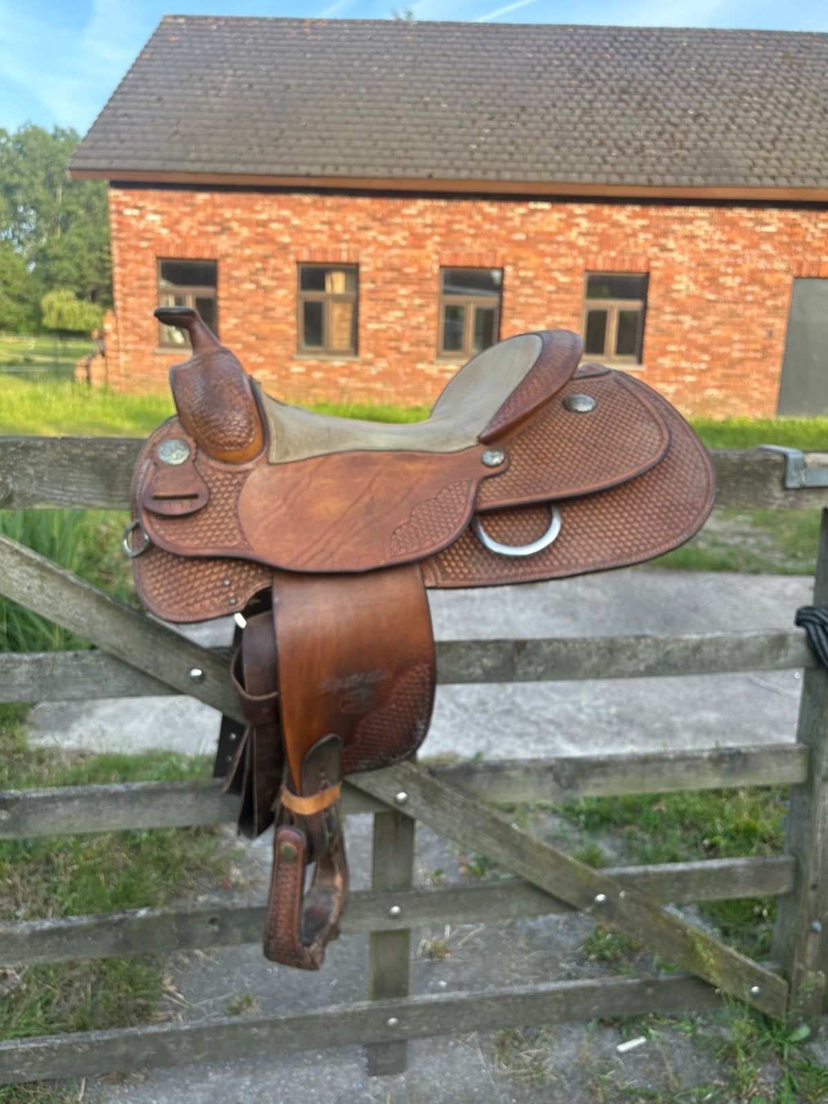 Billy Cook DL Reiner, Dieren en Toebehoren, Paarden en Pony's | Zadels, Ophalen, Zo goed als nieuw