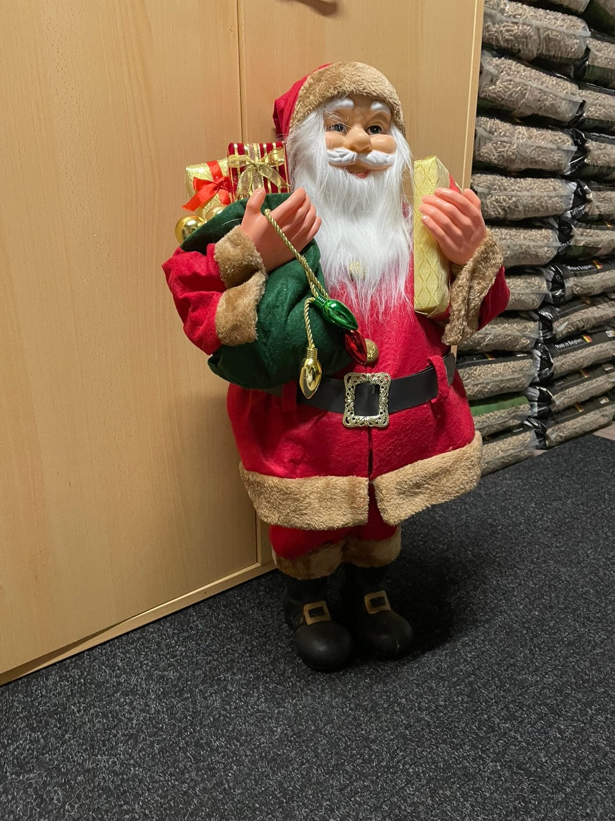 Kerstman 80 cm hoog, Diversen, Ophalen, Zo goed als nieuw