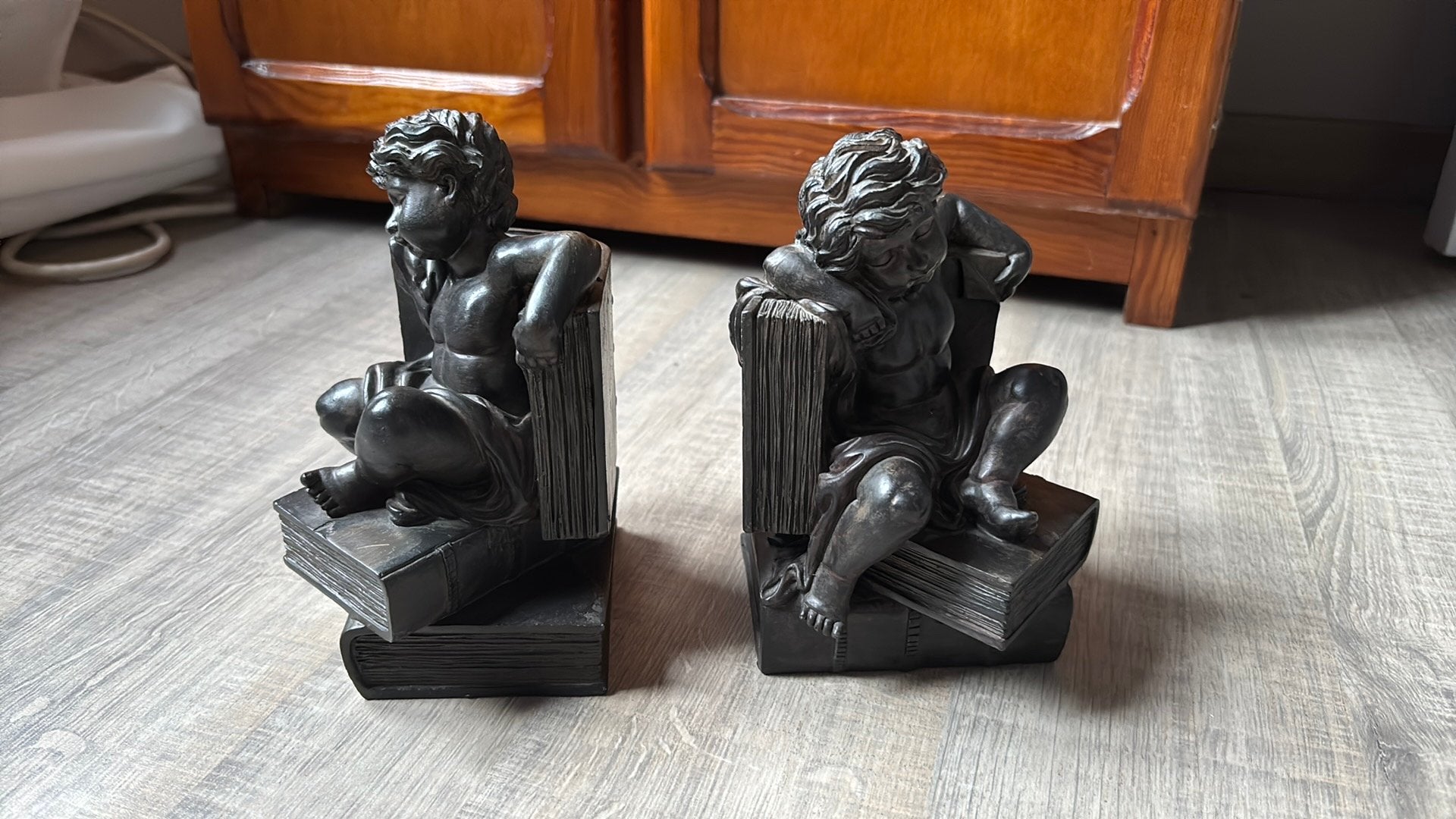 Boekensteun engeltjes, Ophalen of Verzenden, Zo goed als nieuw