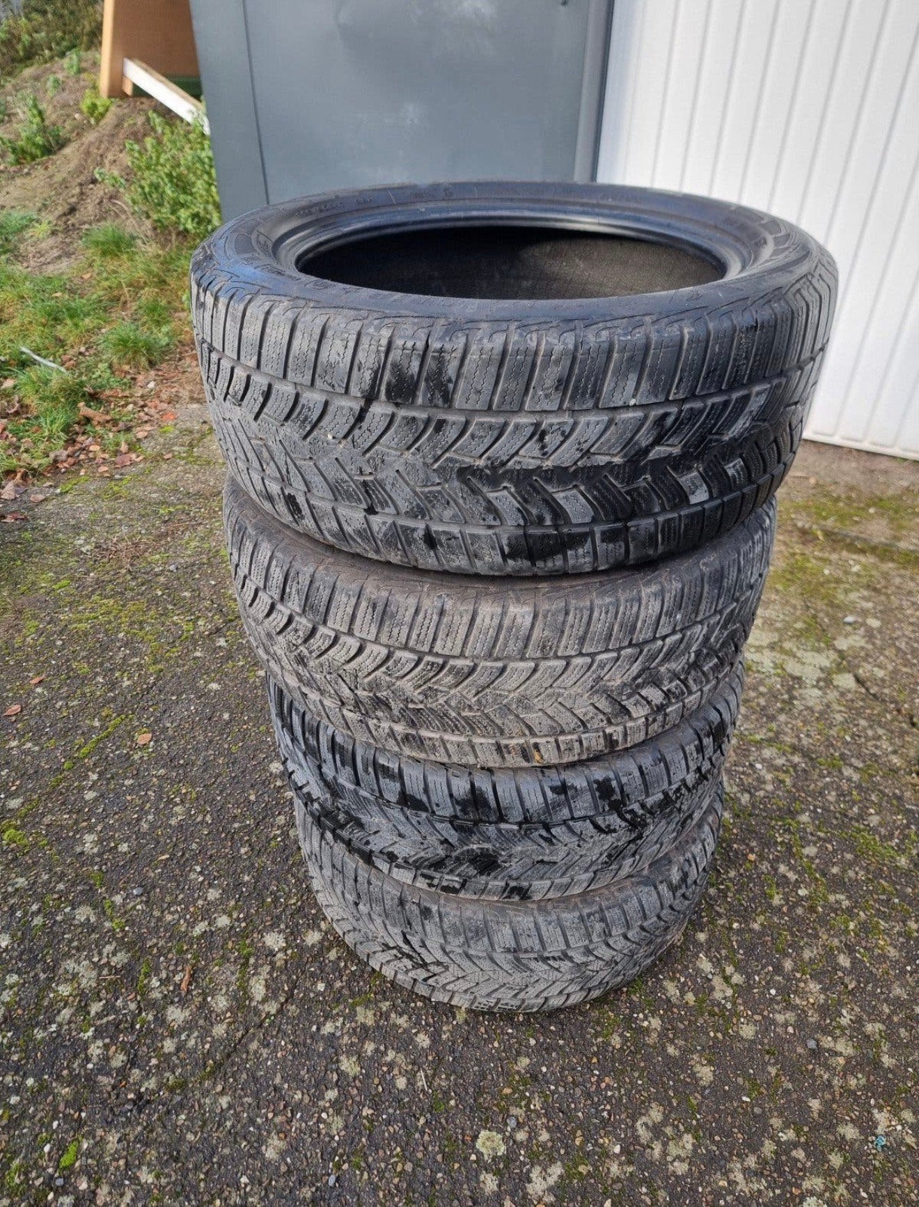 4 banden 225/50 r17 98h goodyear, Auto-onderdelen, Gebruikt, 17 inch, Band(en), Personenwagen