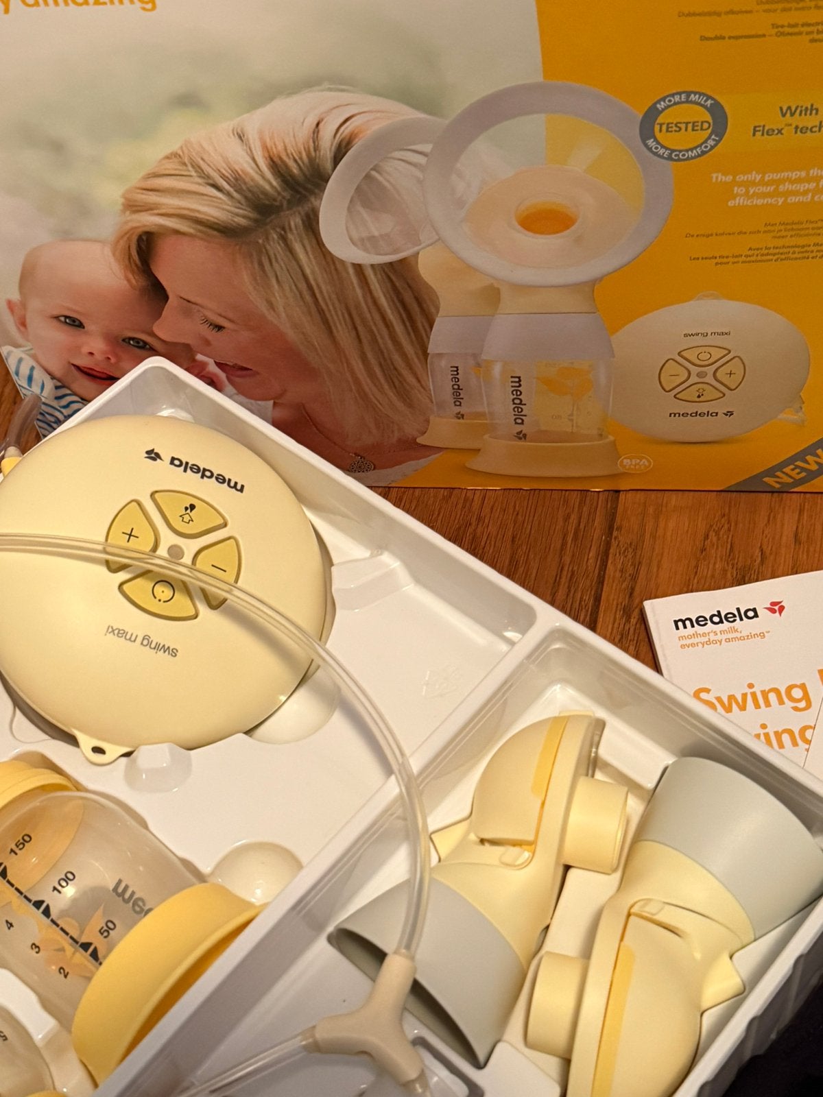 Medela Borstkolf mashine, Kinderen en Baby's, Ophalen of Verzenden, Zo goed als nieuw, Borstkolf, Medela