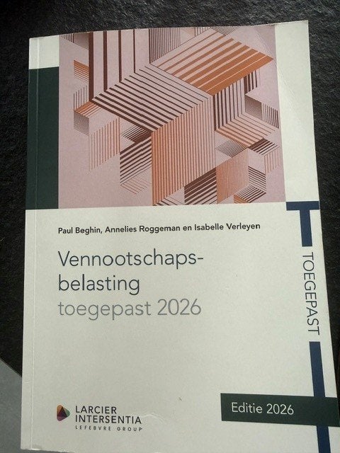 Vennootschapsbelasting toegepast 2026, Boeken, Ophalen of Verzenden, Gelezen, Economie en Marketing, Diverse auteurs