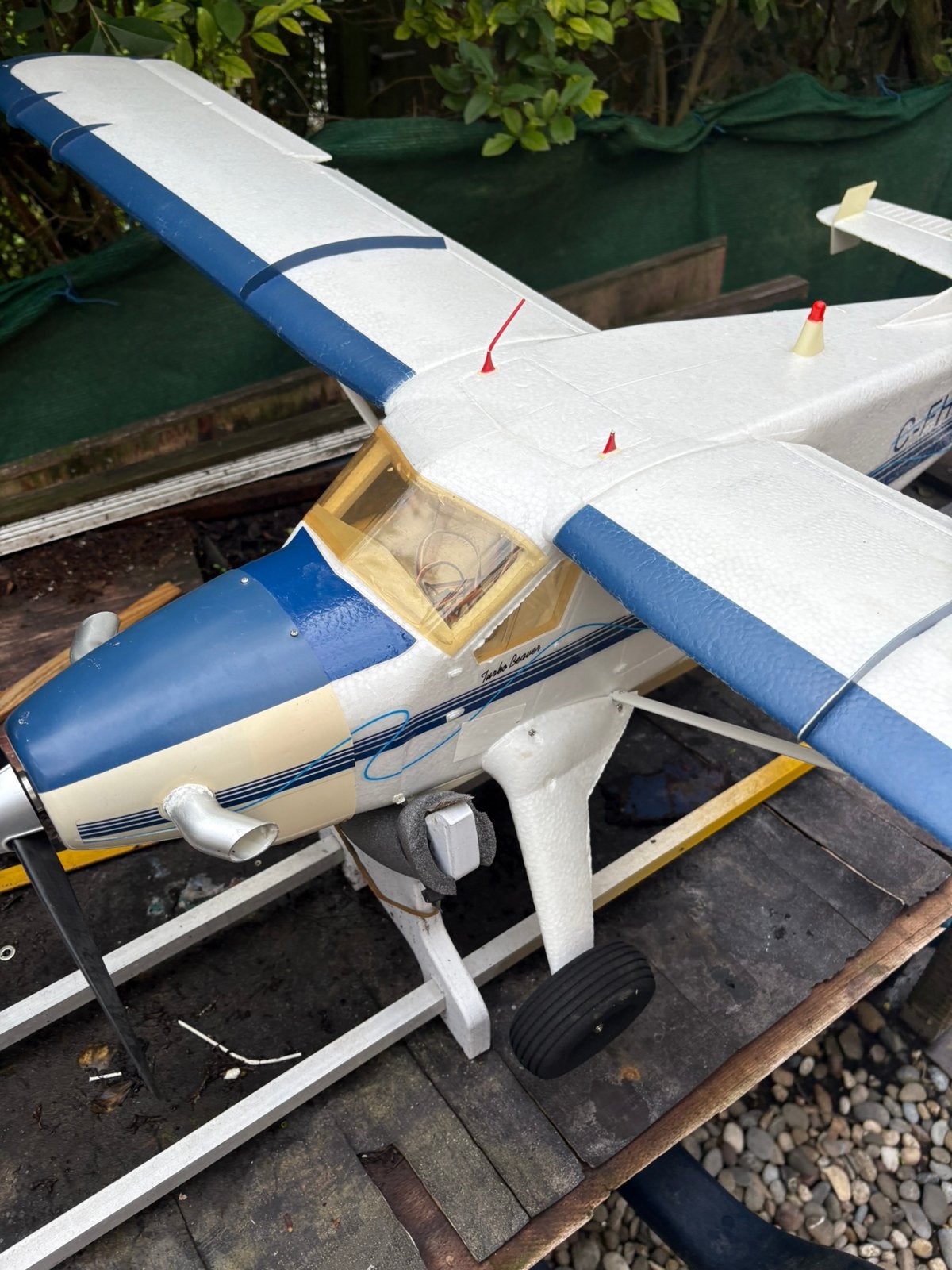 Turbo beaver, Hobby en Vrije tijd, Modelbouw | Radiografisch | Vliegtuigen, Ophalen, Zo goed als nieuw