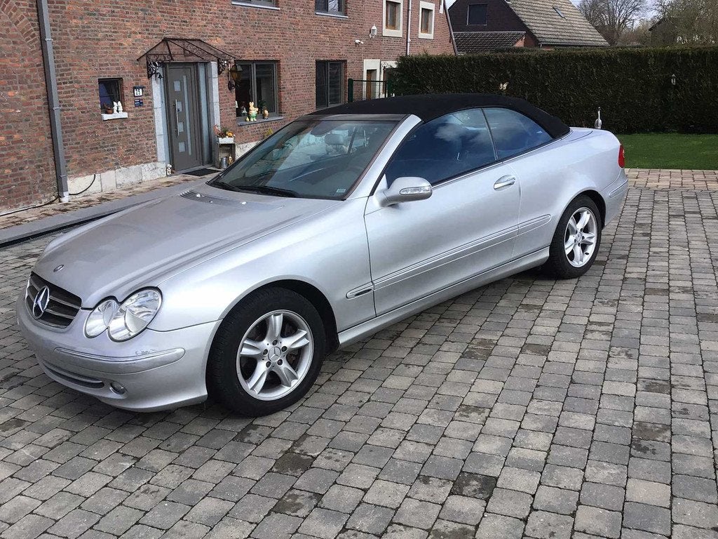 Mercedes-Benz - 2003 - CLK200 compressor - Cabriolet - Auto, Gebruikt, Bedrijf, Overige carrosserie, CLK