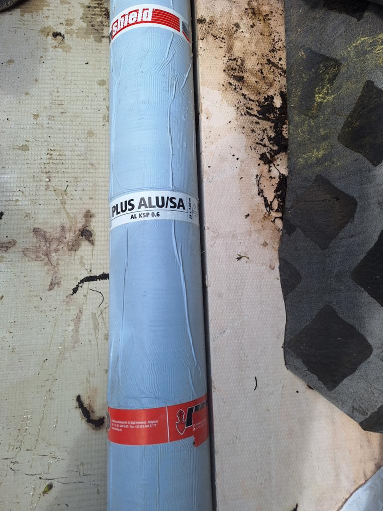 1 rouleau de couverture plus aluminium, Enlèvement