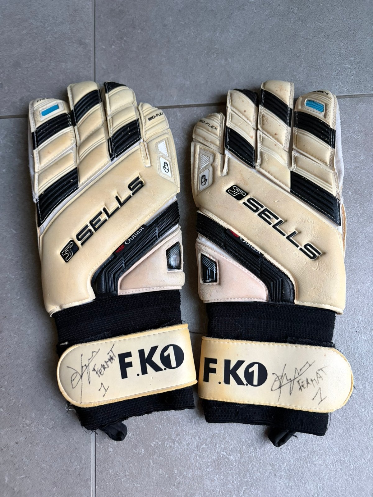 Kaya Antwerp FC keepershandschoenen matchworn match worn, Ophalen of Verzenden, Zo goed als nieuw