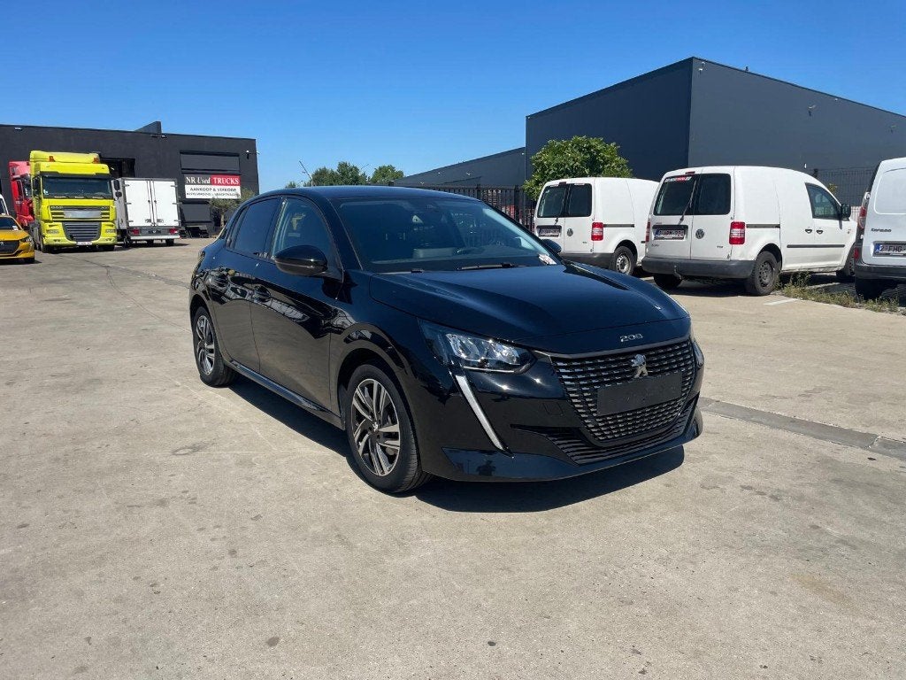 Peugeot 208 (Numéro de stock 89646), Autos, Achat, Euro 6, Entreprise, Noir