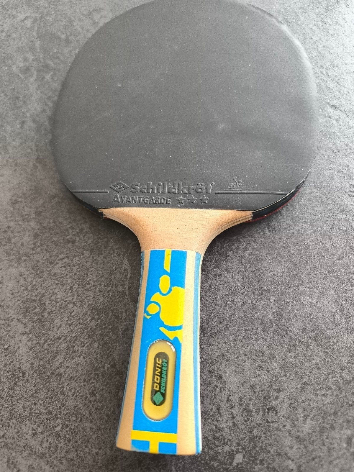 Donic Schildkrot tafeltennisracket + tas, Ophalen of Verzenden, Gebruikt