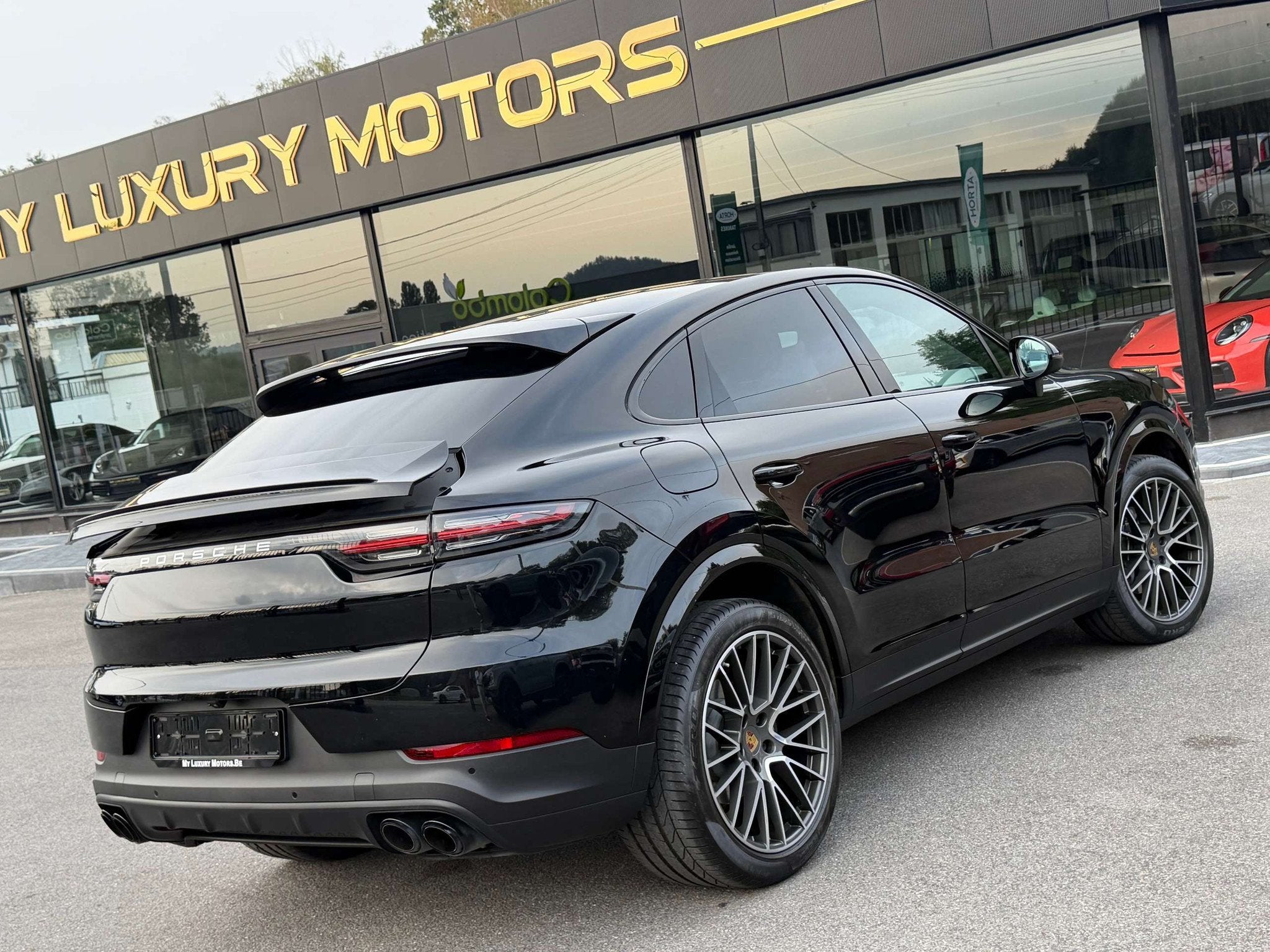 Porsche Cayenne COUPE 3.0 TURBO V6 340 CV PACK SPORT | PANOR, Auto's, Automaat, Gebruikt, Zwart, Leder