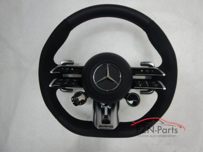 Mercedes-Benz C63 E63 W206 W213 AMG Stuur Leer MF+F1+Airbag, Enlèvement ou Envoi, Utilisé
