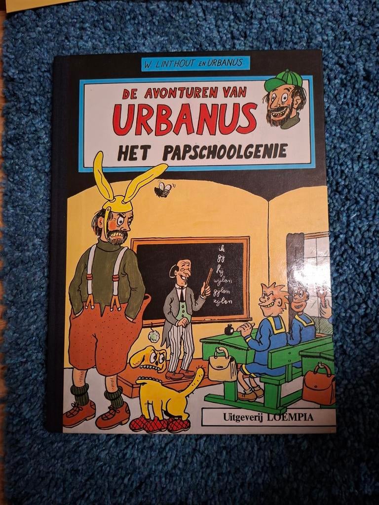 Urbanus luxe Het Papschoolgenie met bijlage, Boeken, Ophalen of Verzenden