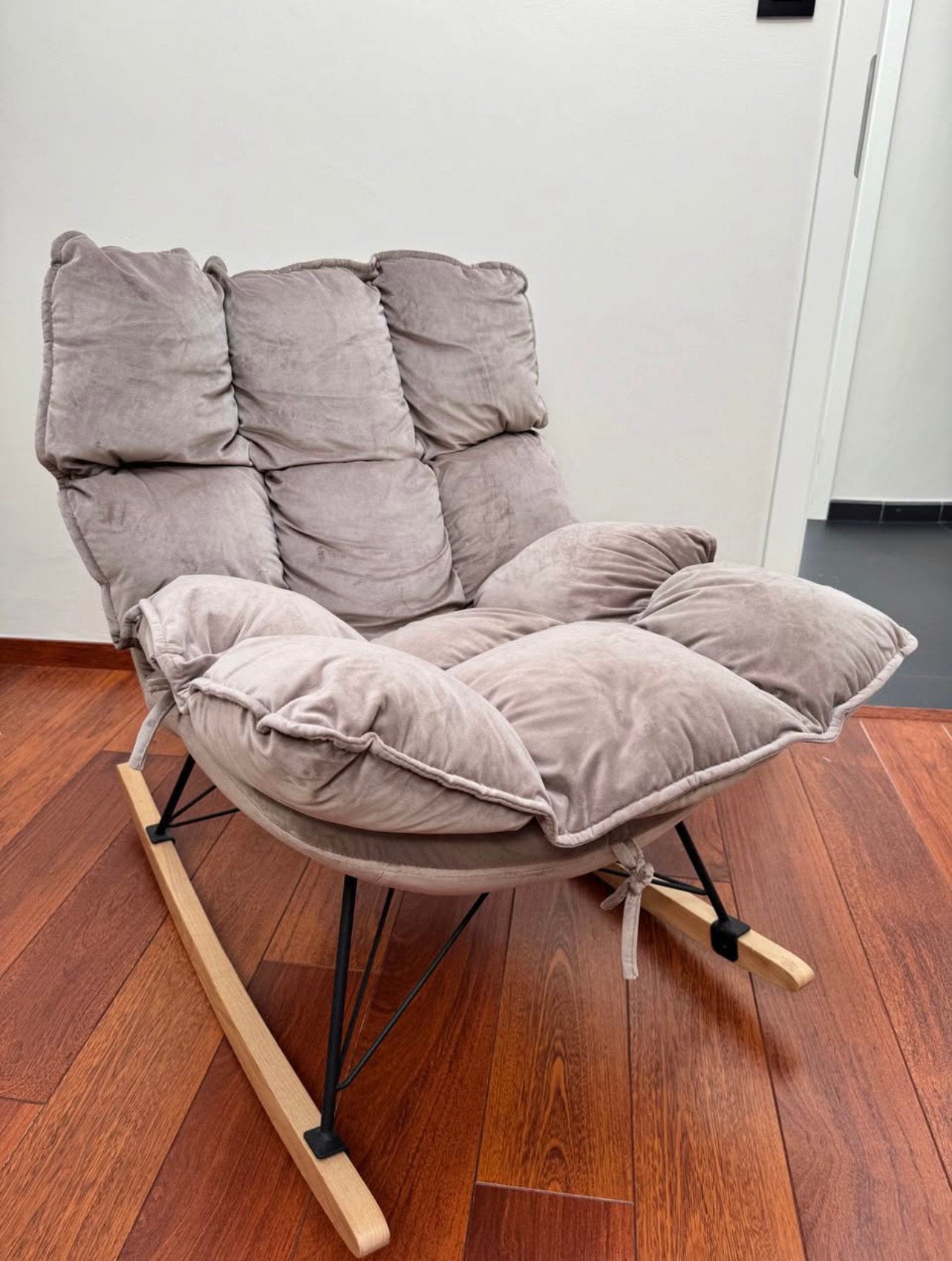 ROCKING CHAIR CONFORT « COCON» | BEIGE - Cocon Petite Amélie, Maison & Meubles, Enlèvement, Utilisé