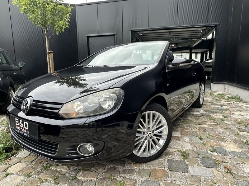 Volkswagen Golf, Auto's, Voorwielaandrijving, Zwart, 4 cilinders, Cabriolet