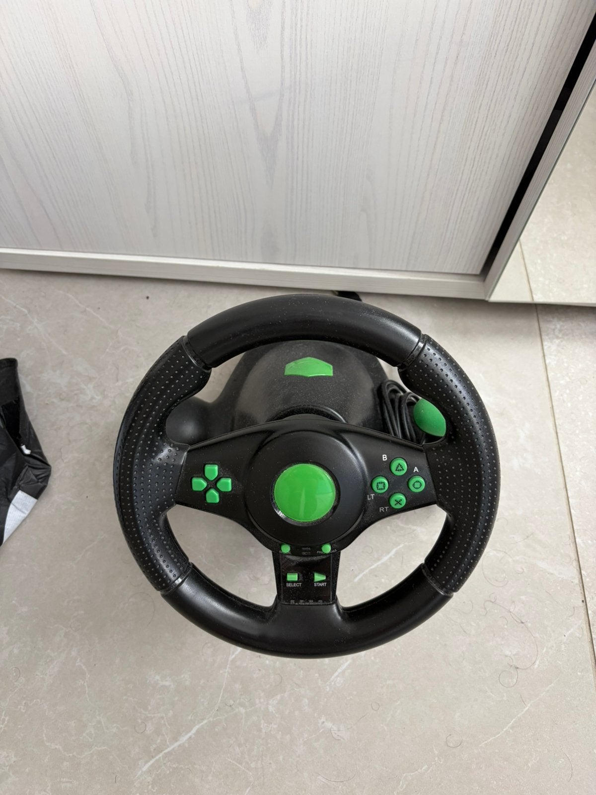 Racestuur USB, Games en Spelcomputers, Spelcomputers | Xbox | Accessoires, Ophalen, Zo goed als nieuw