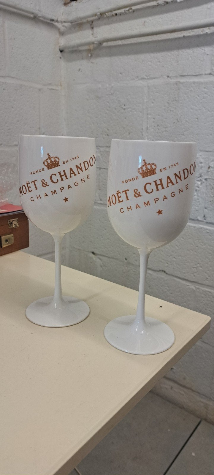 Moët & Chandon Champagne Glazen - , Verzamelen, Ophalen of Verzenden, Nieuw, Overige typen