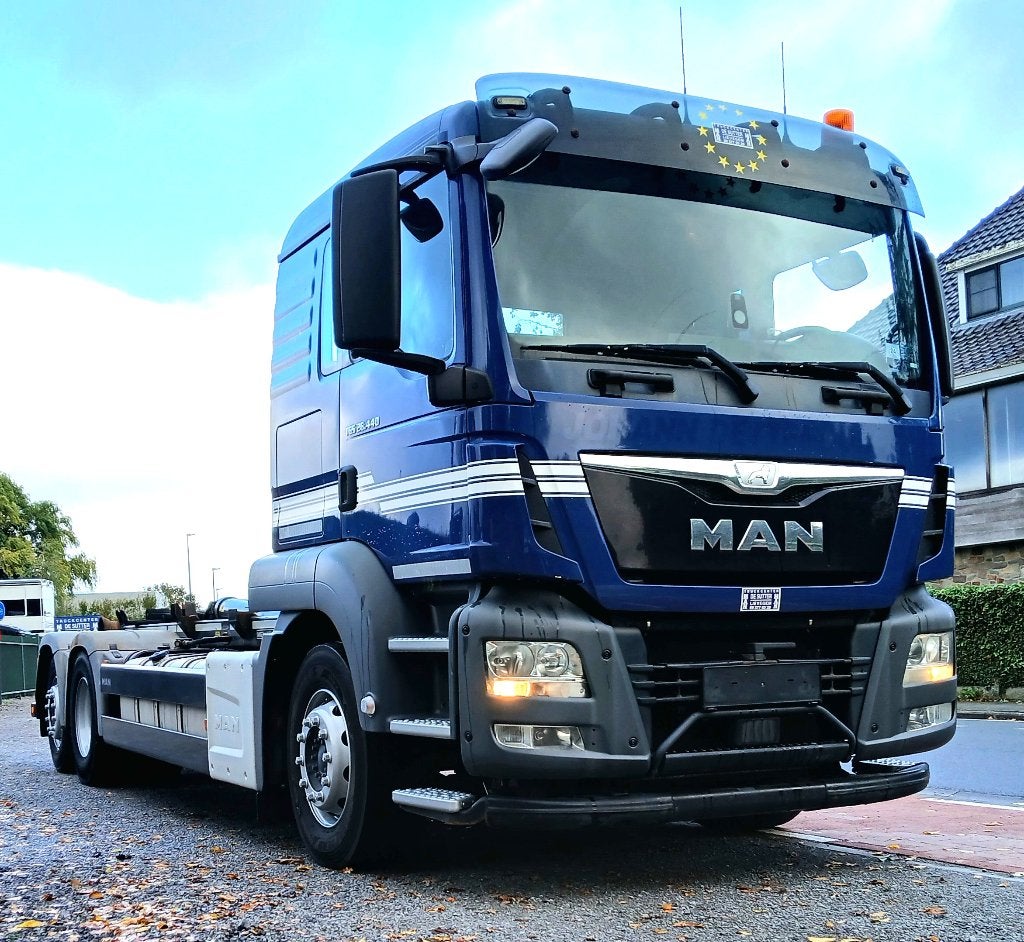 MAN TGS 26.440  6x2 met containersysteem (24), Achat, Euro 6, Entreprise, Boîte manuelle
