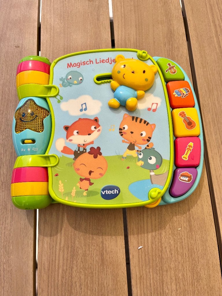 Vtech Magisch liedjesboek, Ophalen, Gebruikt, 6 maanden tot 2 jaar