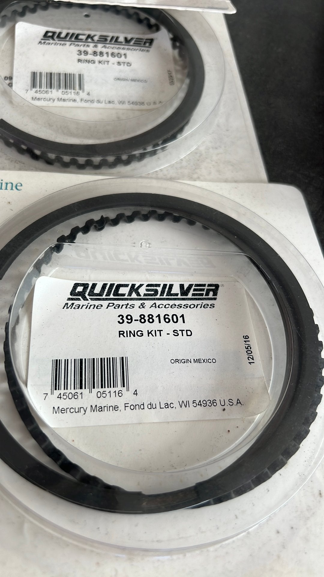 RING KIT STD 39-881601, Watersport en Boten, Ophalen, Nieuw, Motorboot