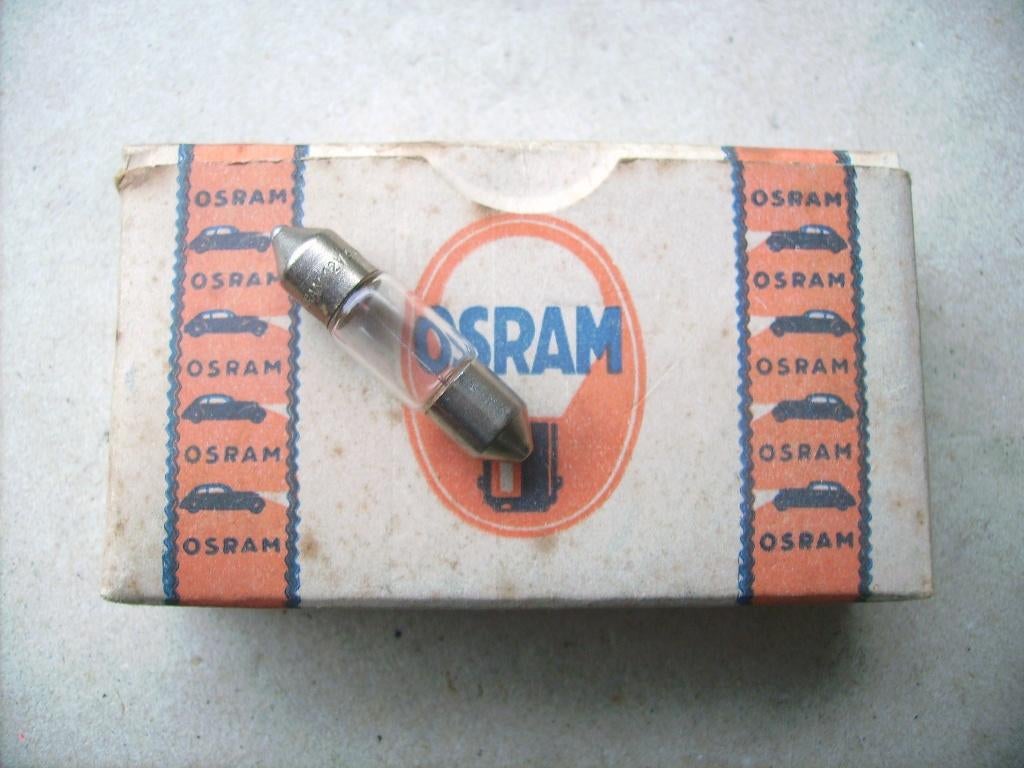 Lampe à tube Osram 12 V 3 W, Enlèvement ou Envoi, Pièces universelles