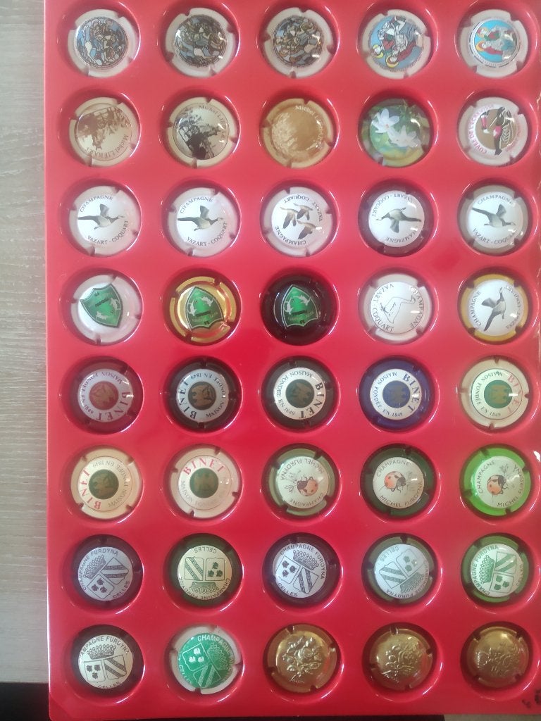 champagnecapsules, Verzamelen, Overige Verzamelen, Zo goed als nieuw, Ophalen of Verzenden