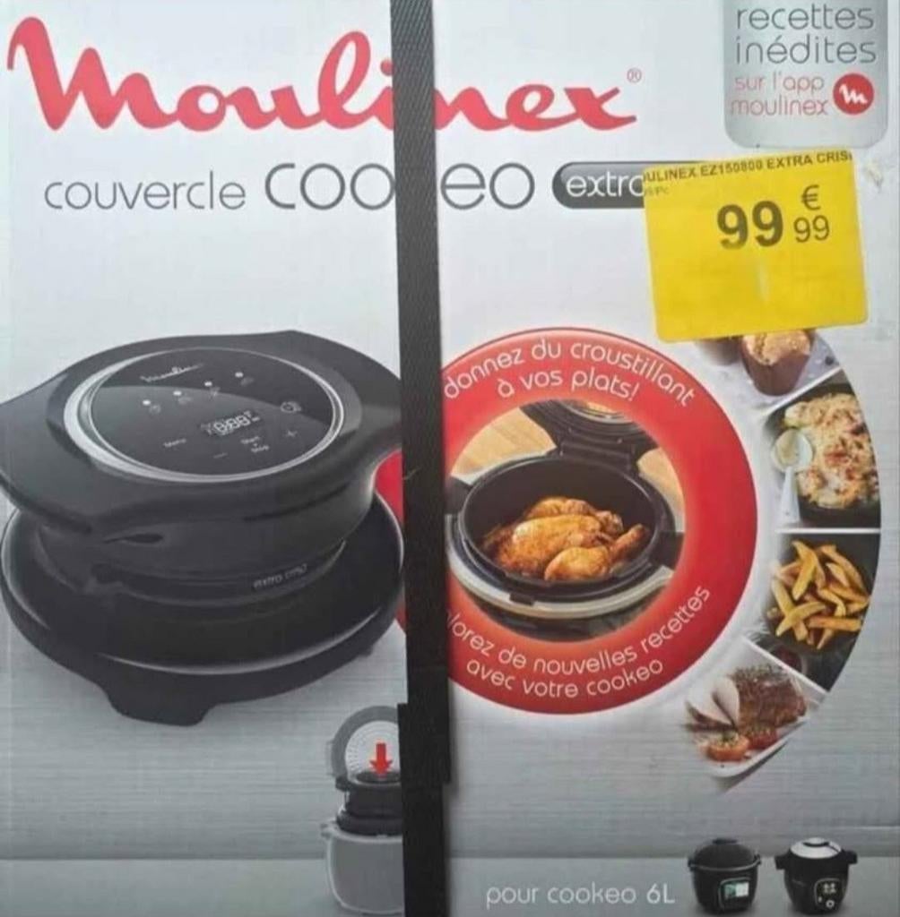 Extra Crisp Cookeo - Neuf - Emballer, Enlèvement ou Envoi