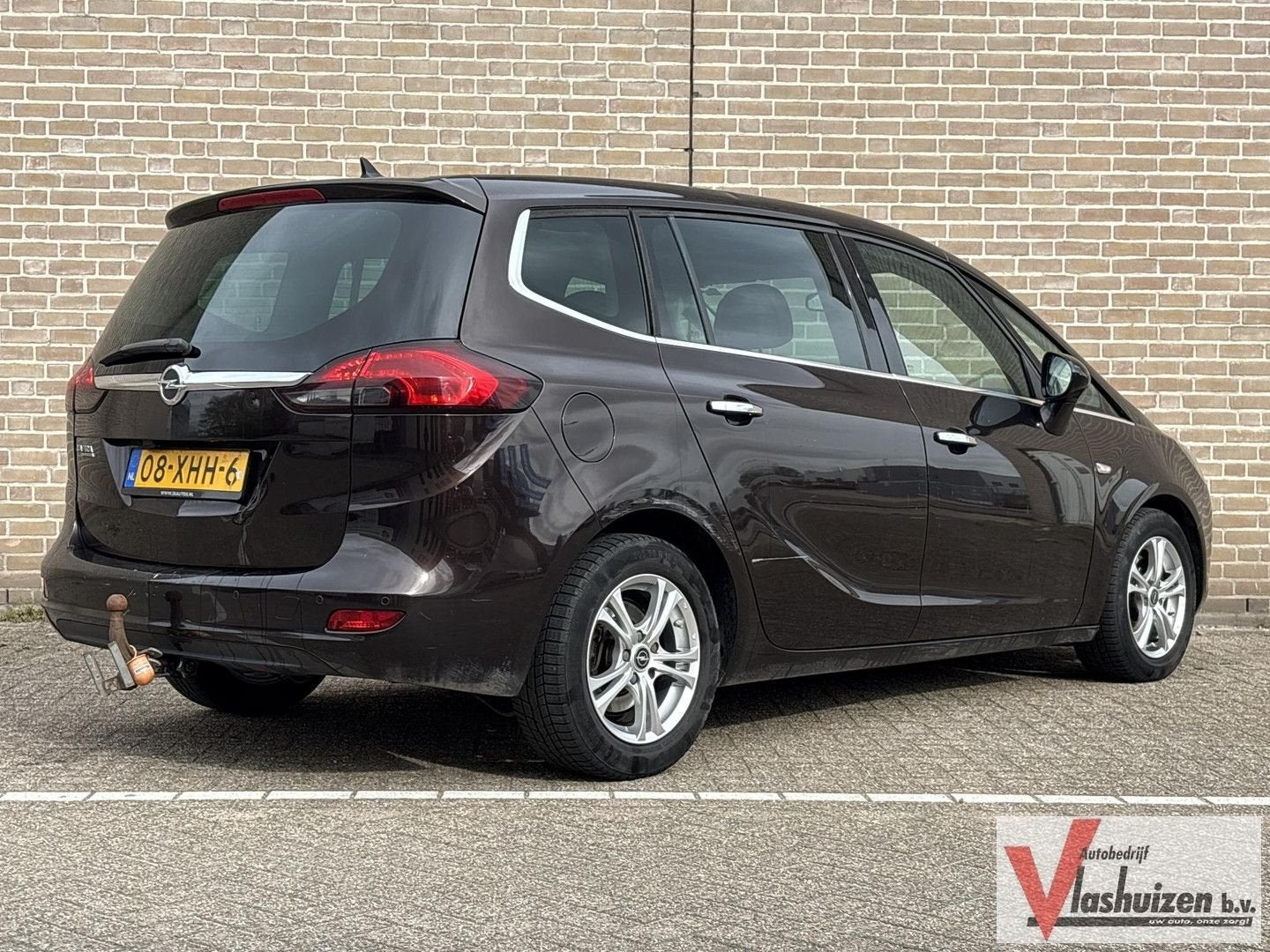 Opel Zafira Tourer 1.4 Cosmo 7 Persoons | Pano | Leder | Sto, Monovolume, Zwart, Bruin, Bedrijf