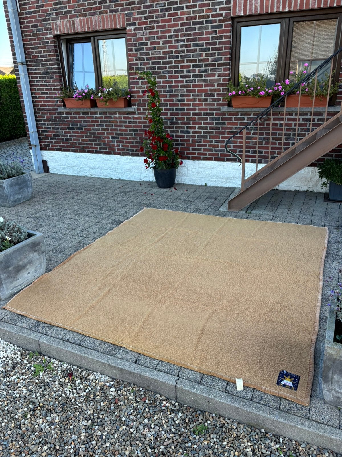 Groot wollen deken, Huis en Inrichting, Ophalen, Zo goed als nieuw