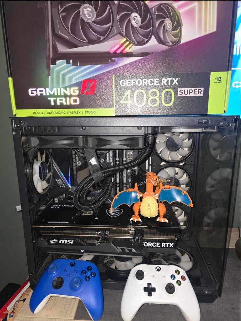 Carte graphique RTX4080 Super Msi X trio, Computers en Software, Videokaarten, Ophalen