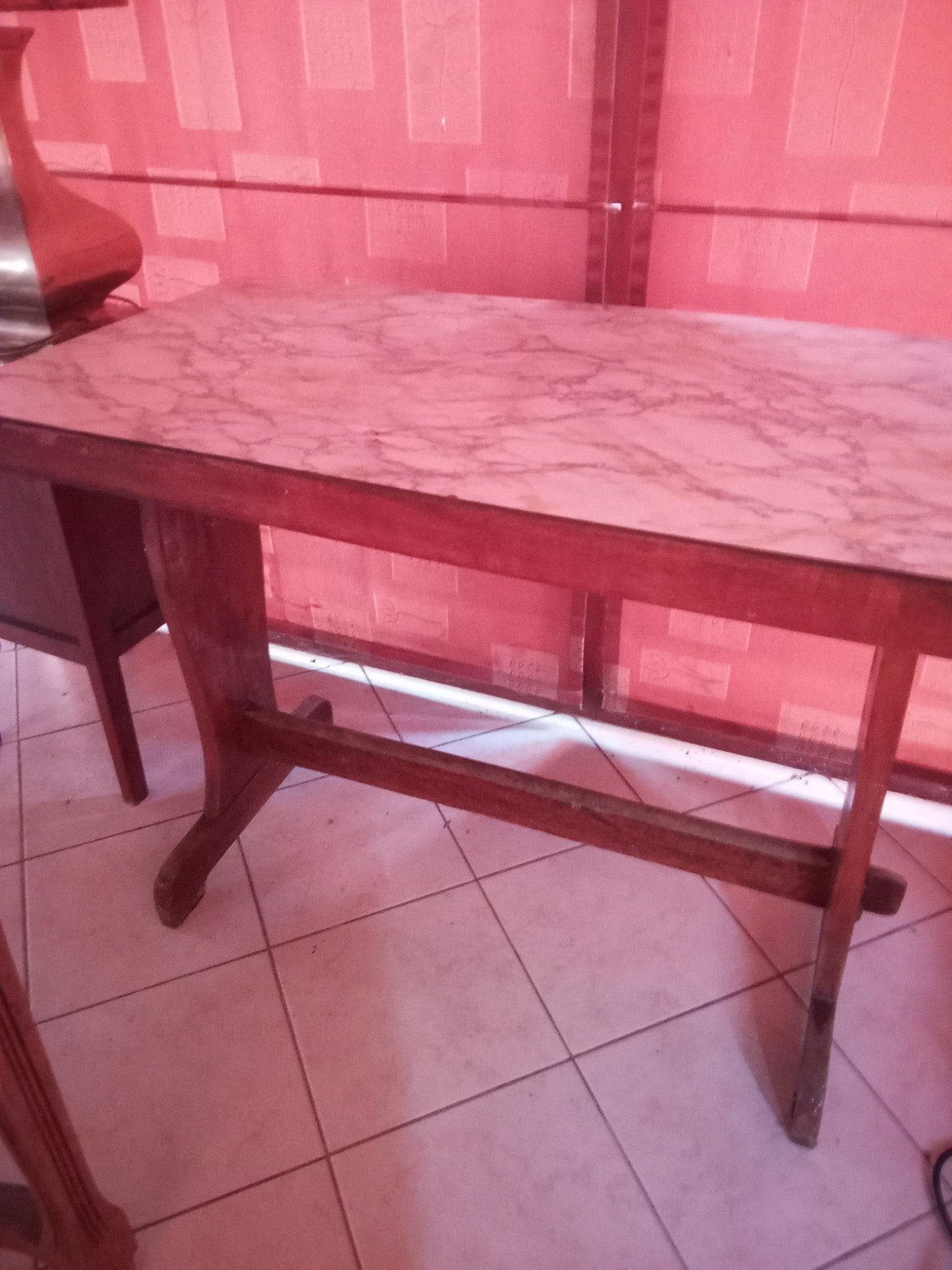 antiek café tafel, Ophalen