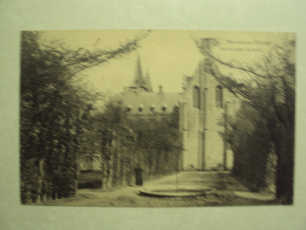 57183 - MAREDSOUS-ABBAYE -UNE DES ALLEES DU JARDIN -2 FOTO'S, Verzenden