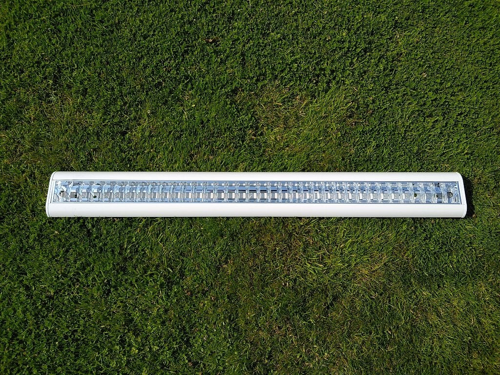 TL ballasten Lumis Lineo 35/ 49W 150 cm Staal, Ophalen of Verzenden, Gebruikt, Minder dan 50 watt, Armatuur