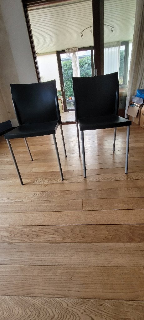 handige stoelen, zwart, Ophalen, Kunststof, Twee, Zwart
