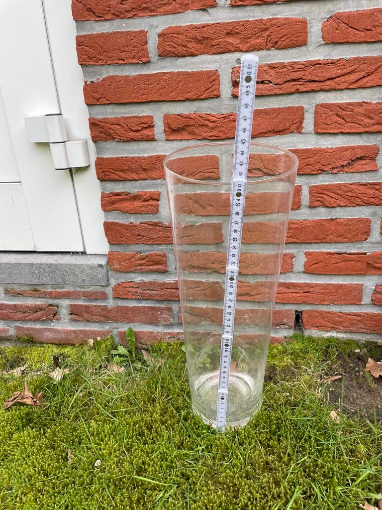 Grote glazen vaas, Ophalen, Zo goed als nieuw