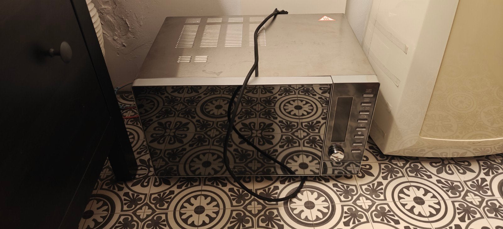 Micro-ondes Silvercrest 1400W, Enlèvement