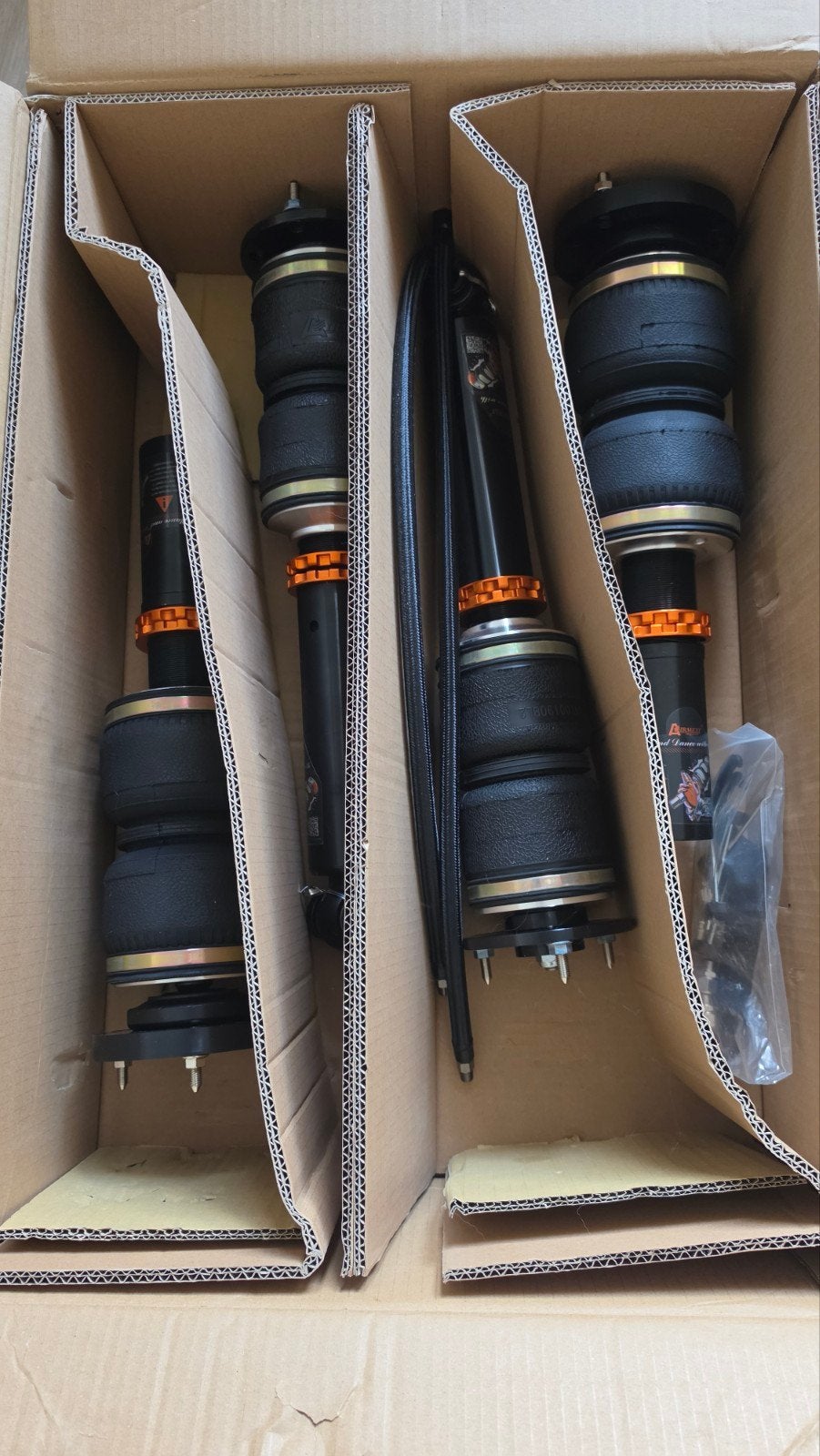 kit Airmext e39, Enlèvement
