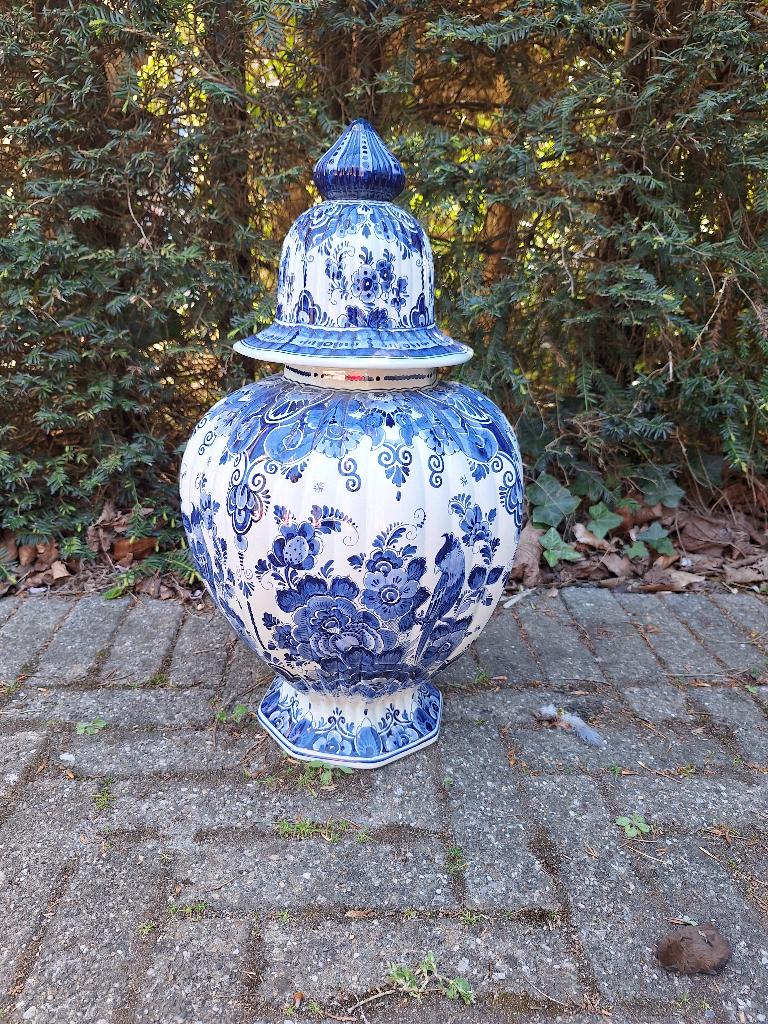 Vaas in Delfts blauw, Antiek en Kunst, Ophalen