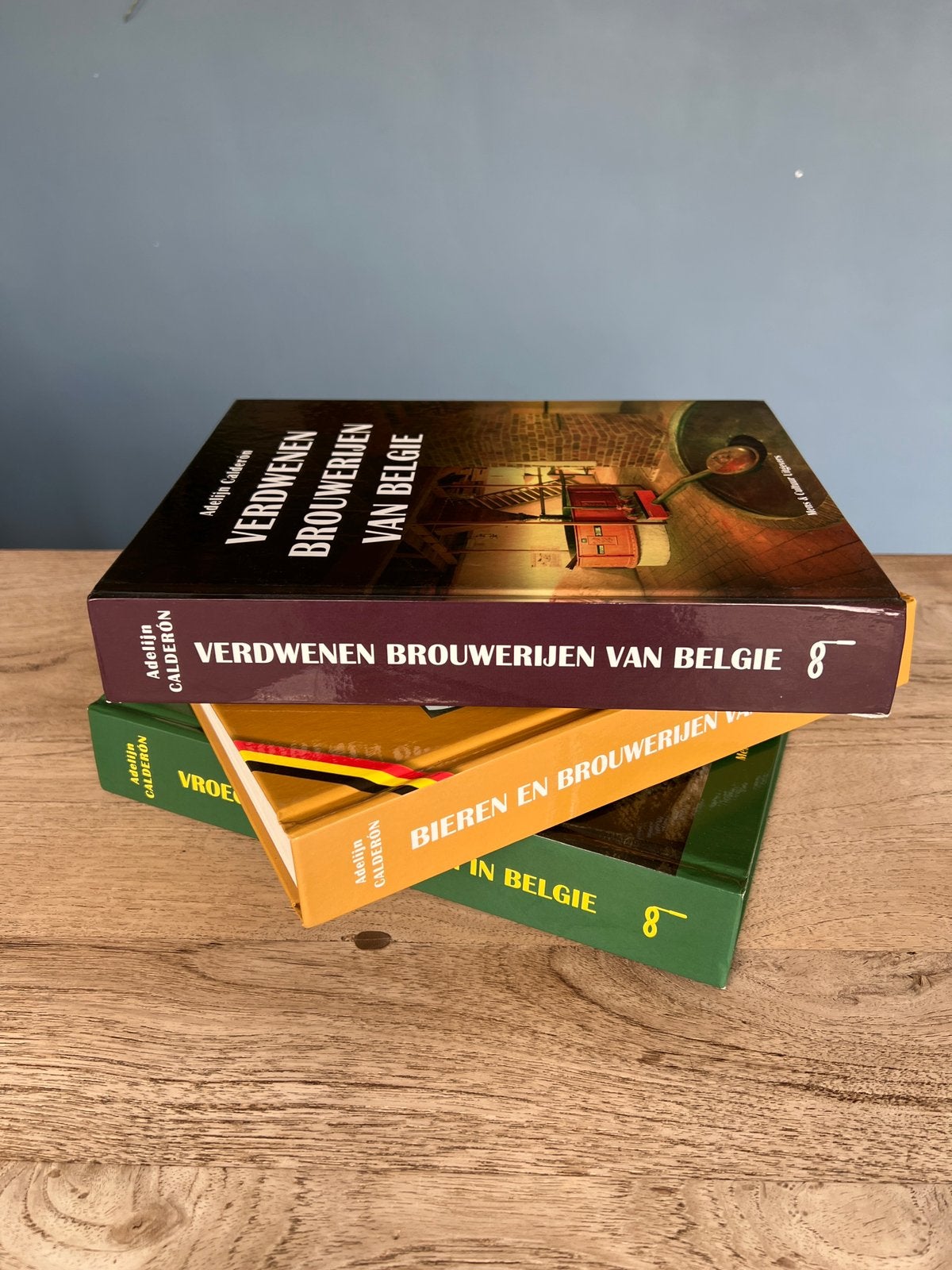 Trilogie „Verdwenen Brouwerijen van België”, Ophalen of Verzenden, Zo goed als nieuw