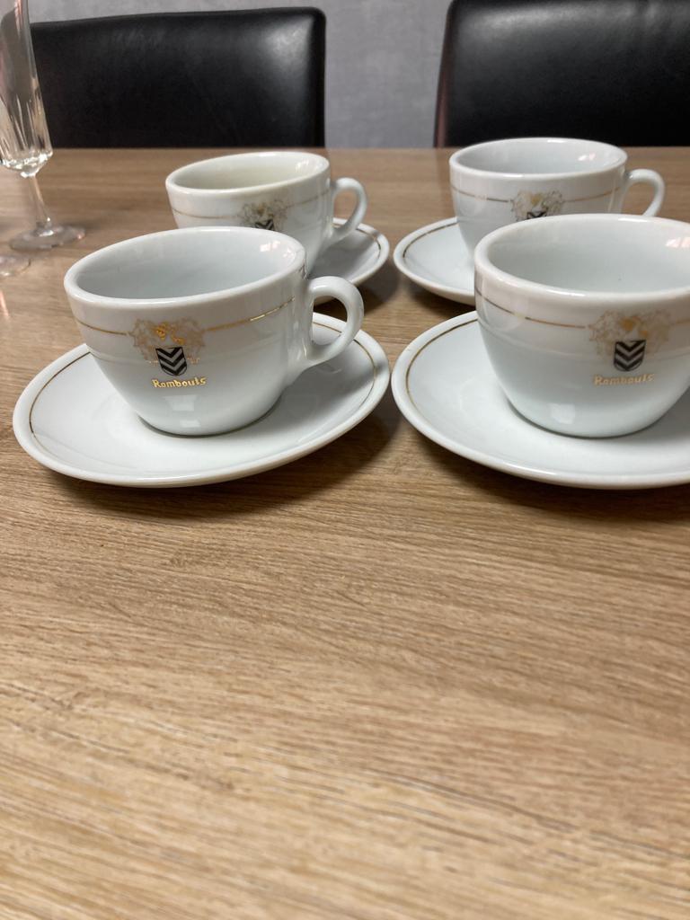 Rombouts tassen/ondertassen, Huis en Inrichting, Ophalen, Gebruikt, Overige stijlen, Kop(pen) en/of Schotel(s)