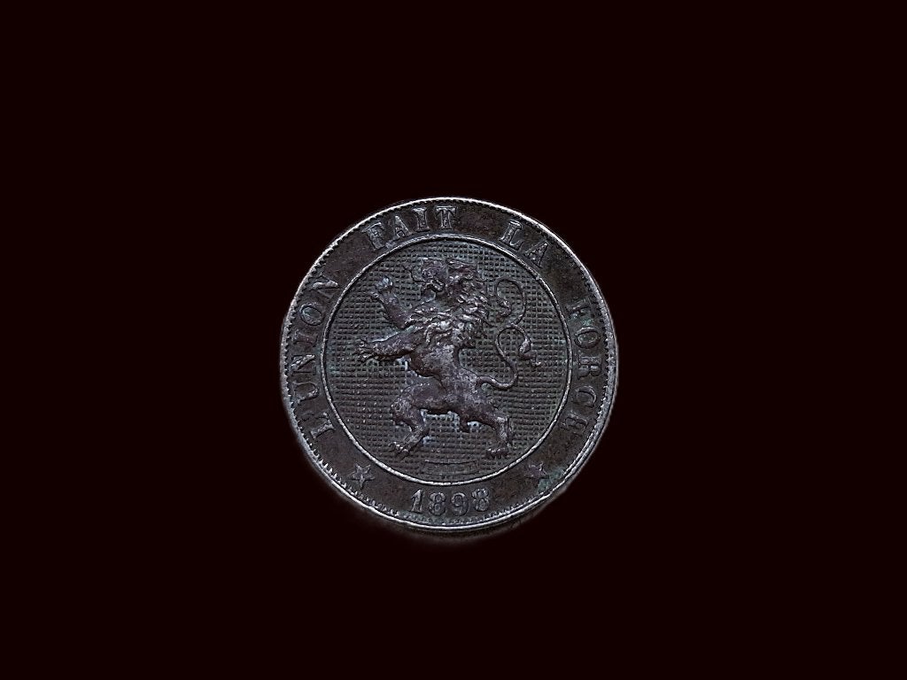 5 centimes 1898 Leopold II, Timbres & Monnaies, Monnaies | Belgique, Enlèvement ou Envoi, Bronze
