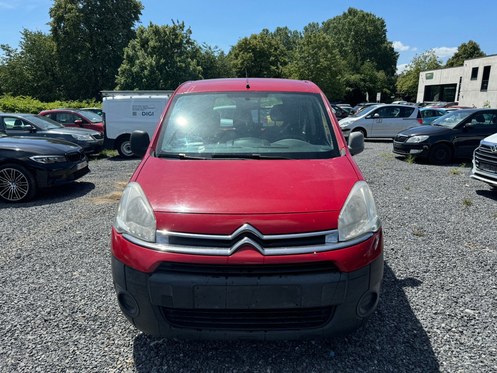 CITROEN BERLINGO  - UTILITAIRE, Rouge, Euro 5, Achat, Vitres électriques