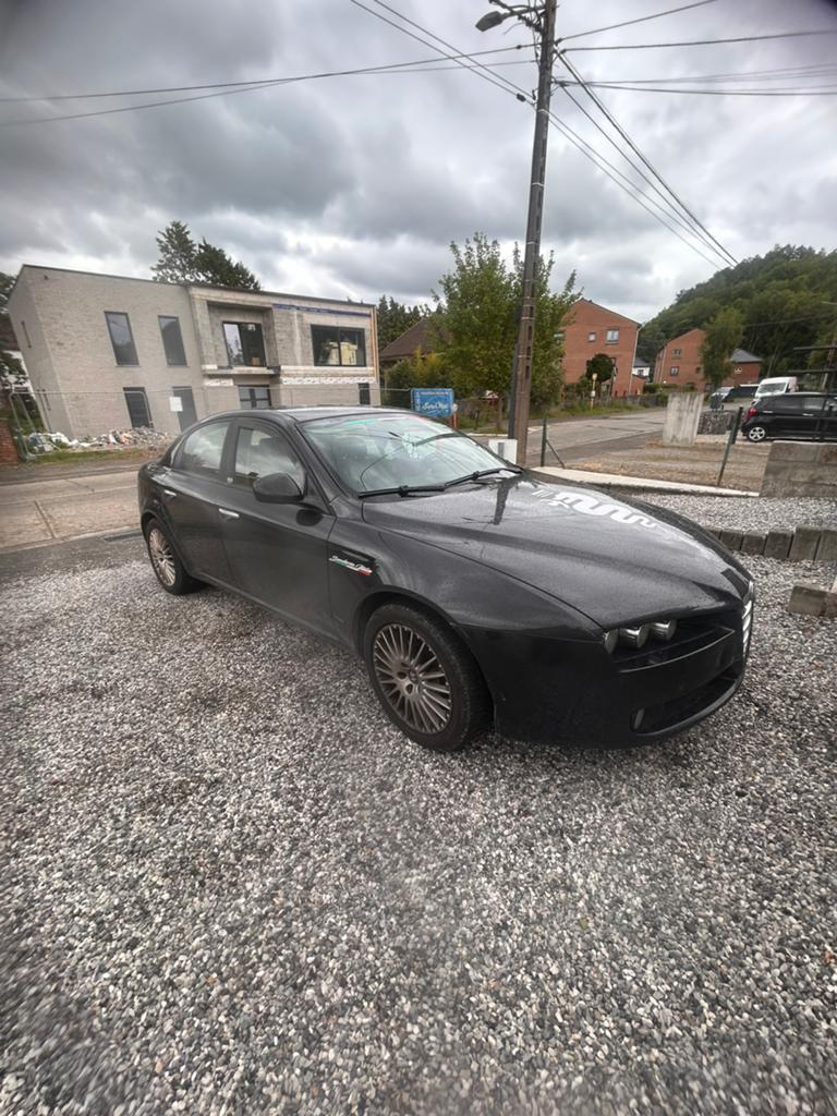 Alfa 159, Auto's, Alfa Romeo, Diesel, Berline, 5 deurs, Handgeschakeld, Zwart, Ophalen