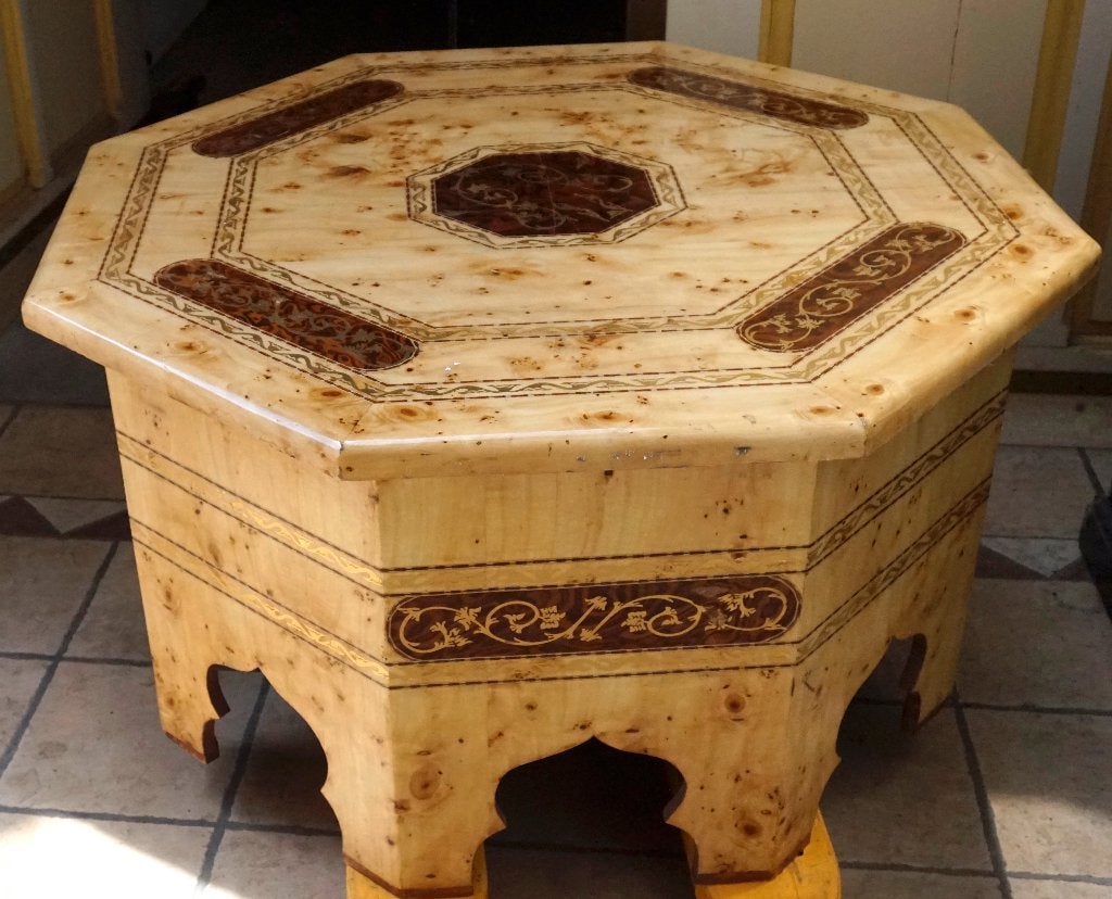 table basse style Maroc, Enlèvement, Utilisé, 100 à 150 cm, 50 – 75