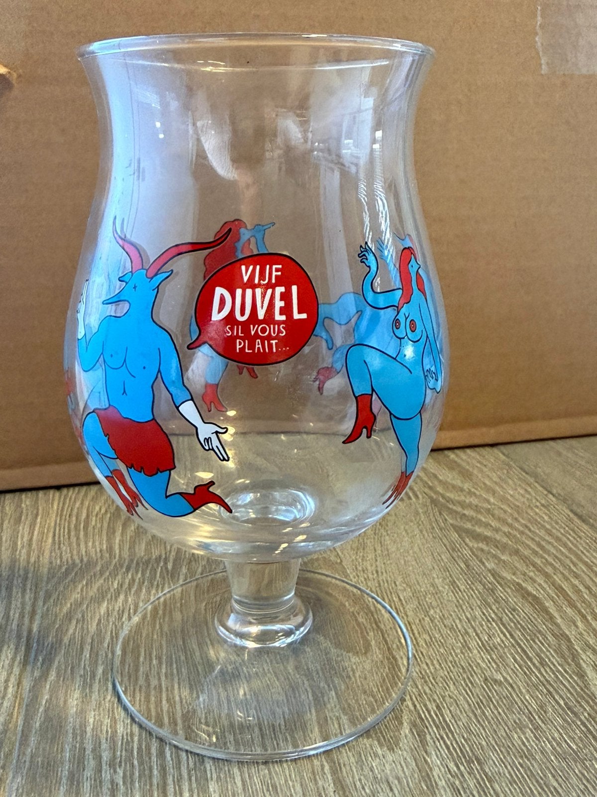 Duvel glas, Verzamelen, Ophalen, Zo goed als nieuw