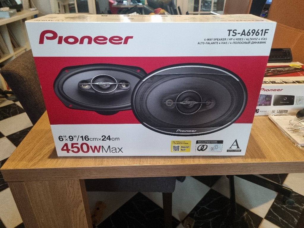 Pioneer "TS-A696F" autospeakers, Auto diversen, Ophalen, Zo goed als nieuw