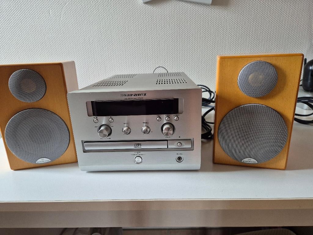 Récepteur Marantz et 2 haut-parleurs Monitor Audio, Marantz, 60 à 120 watts, Enlèvement, Stéréo