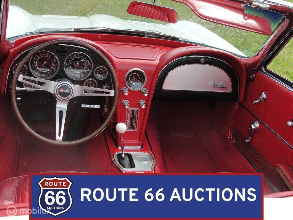 Chevrolet Corvette Sting Ray | 1964 | Route 66 Auctions, Autos, Achat, Entreprise, Chevrolet, Boîte manuelle