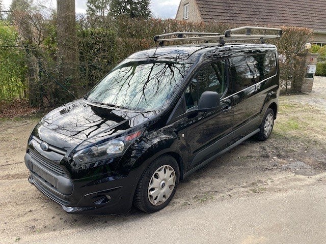 Ford Transit Connect L2, 1e Eigenaar, 9.000€ + BTW, Voorwielaandrijving, 4 deurs, Zwart, 4 cilinders