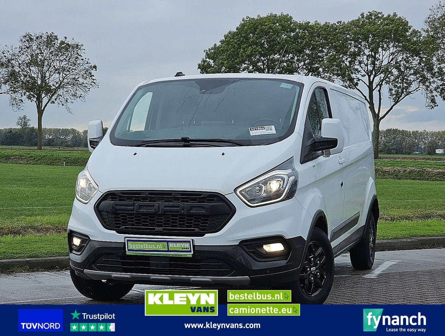 Ford TRANSIT CUSTOM 2.0 L2 TRAIL NAP Euro6 3-ZIts/Leer Lm-Ve, Wit, Bedrijf, Ford, Te koop