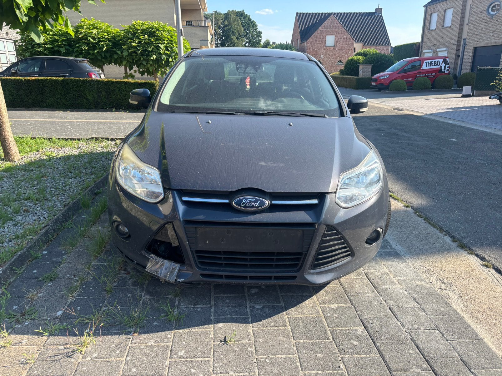 Ford focus 1.6tdci EXPORT START EN RIJD, Euro 5, Stof, Zwart, 4 cilinders