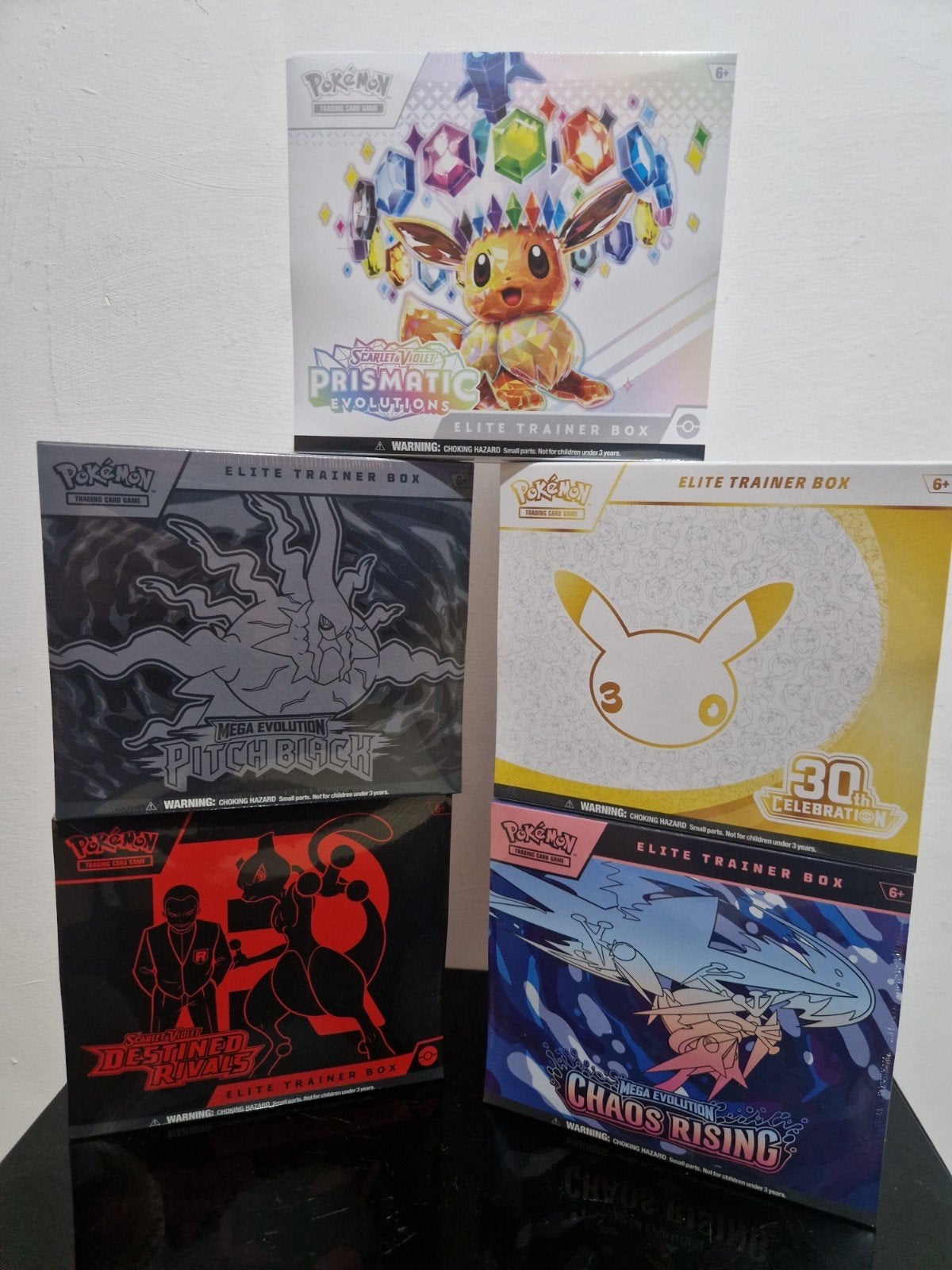 La collection personnelle Pokemon ETB est en vente pour seul, Hobby & Loisirs créatifs, Enlèvement